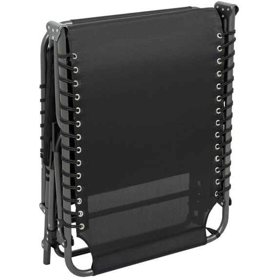 Раскладная кровать KingCamp Hamburg Plus Grey/Black (KE2420_BLACK/GREY), изображение 7