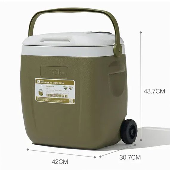 Термобокс на колесах Mobi Garden 26л NX20671028 green (6928405319982), изображение 2