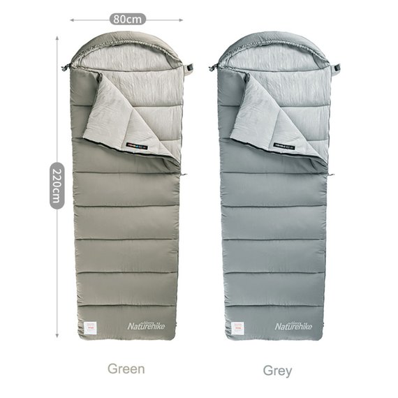 Спальний мішок Naturehike M300 NH20MSD02 правий зелений (6975641885511), зображення 5
