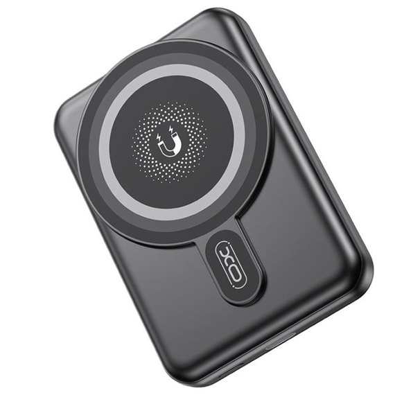 Повербанк XO PR264 Magnetic 15W PD20W with a holder 10000mAh Black (6920680862528), Колір: Чорний, зображення 3