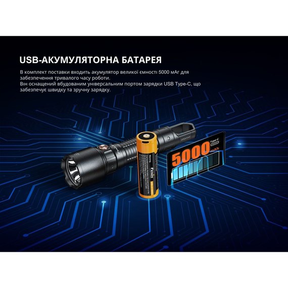 Фонарь ручной Fenix WF25RM с магнитной зарядкой, изображение 10