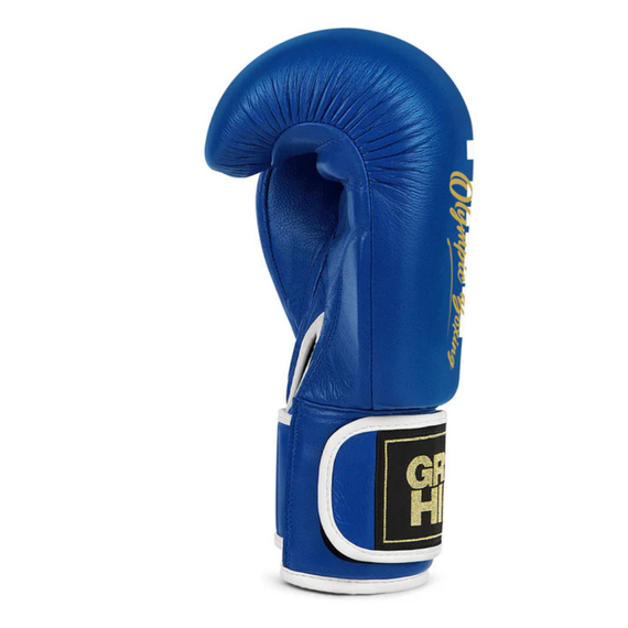 Боксерские перчатки Green Hill Tiger Aiba 10 унц синие BGT-2010a, Вес: 10 унций, Цвет: Синий, изображение 4