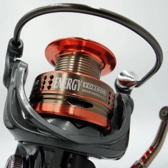 Котушка Gladiator 7+1 Energy 2000 (ENERGY2000FD), Типорозмір : 2000, зображення 2