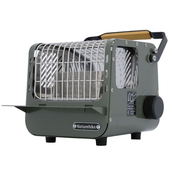 Міні-обігрівач касетний Naturehike CNK2300CW018 зелений (6976507667555), зображення 2
