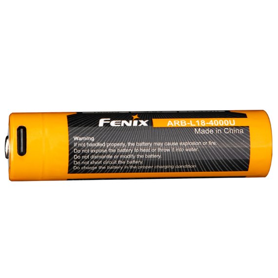 Аккумуляторная батарея Fenix 18650 Type-C 4000 mAh (ARB-L18-4000U), изображение 3