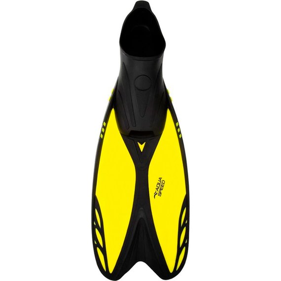 Ласти Aqua Speed ​​Vapor 60271 жовтий/чорний р. 38-39 (724-05), Розмір: 38-39, Колір: Чорний/Жовтий, зображення 2
