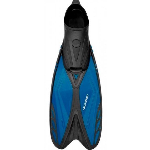 Ласты Aqua Speed Vapor 6710 черный/синий, детские р. 28-30 (724-11)