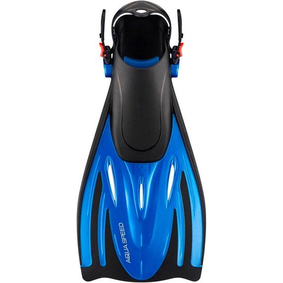 Ласти Aqua Speed ​​Wombat 529-11-2 чорний/синій, дитячі р. 32-37 (528-11)