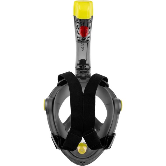 Повнолицева маска для дайвінгу Aqua Speed ​​Spectra 2.0 9921 чорний/жовтий р. L/XL (247-30)