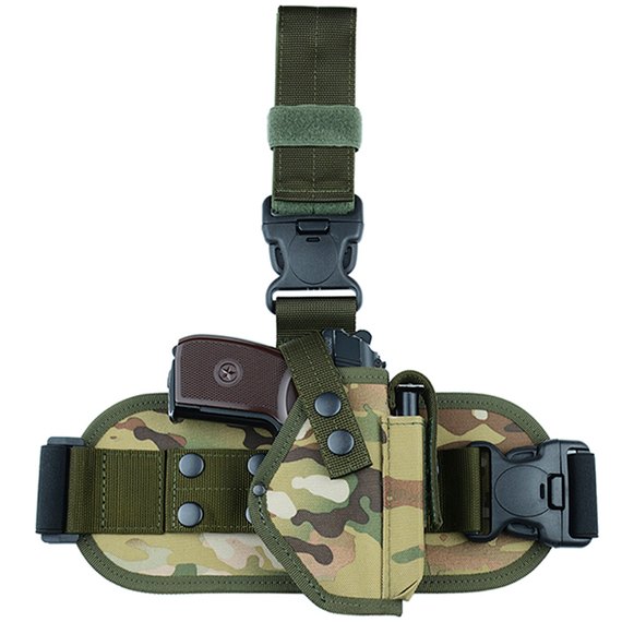 Кобура S&M стегнова для ПМ з платформою (oxford 600d, мультикам) SP.11.04