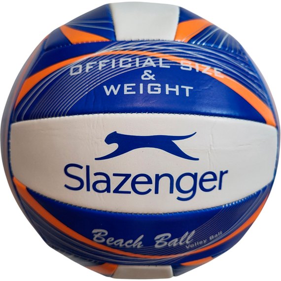 М'яч волейбольний Slazenger AC Beach volleyball blue/white/orange/silver size 4 (307781)