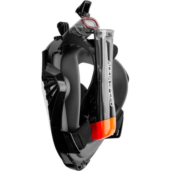 Полнолицевая маска для дайвинга Aqua Speed Drift 9939 черный р. L/XL (249-13)