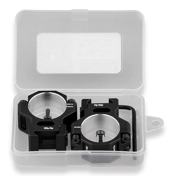 Кільця Discovery Scope Mount Rings 6061 Series 30 мм Low на Picatinny, ВН - 9.5 мм (M240603)