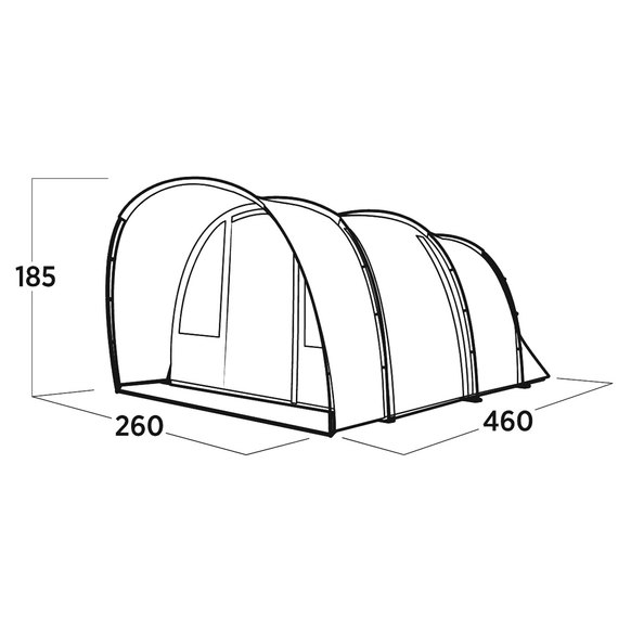 Палатка четырехместная Easy Camp Skarvan 4 (120496)