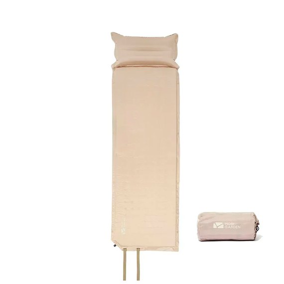 Коврик самонадувающийся с подушкой Mobi Garden Dot single air 30 мм NX22663003 sand (6926767317059)