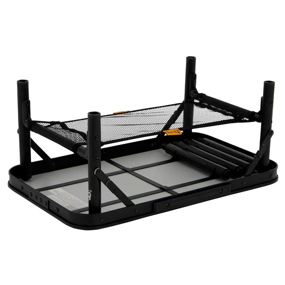 Стол складной Bo-Camp Woodbine 56x34 cm Black/Wood look (1404191)