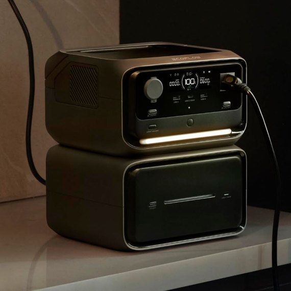 Дополнительная батарея EcoFlow RIVER3 EB600 Extra Battery (EFEB600)