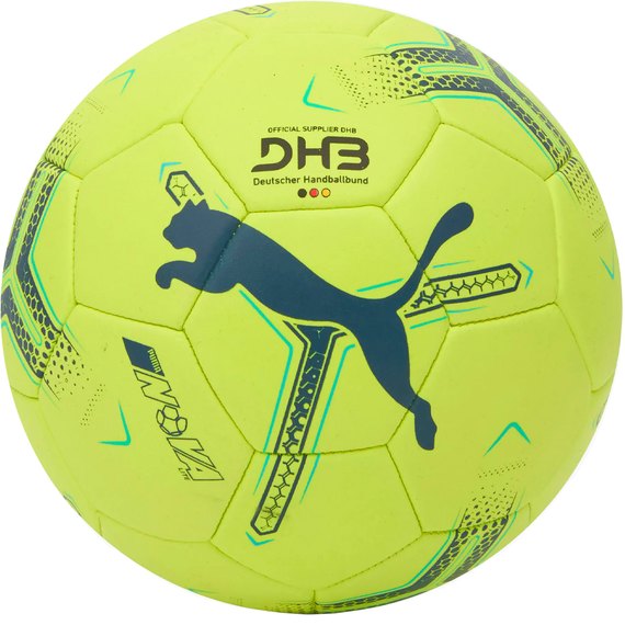 Мяч для гандбола Puma Nova Lite желтый/черный size 1 (084387-01)