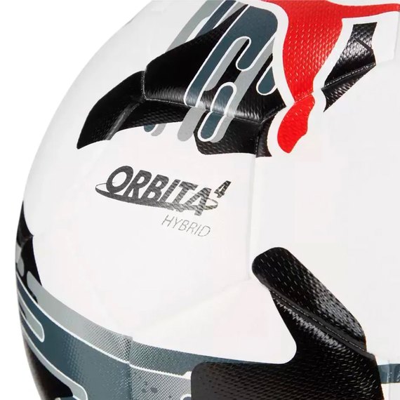 М'яч футбольний Puma Orbita 4 HYB FIFA Basic білий/чорний/червоний size 5 (084326-02)