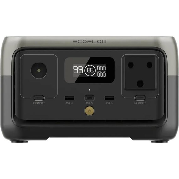 Зарядная станция EcoFlow RIVER 2 - международная версия (ZMR600-B-SA)