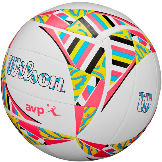 М'яч волейбольний Wilson AVP Movement VB New White/Pink/Yellow OF size 5 (WV4008001XBOF)