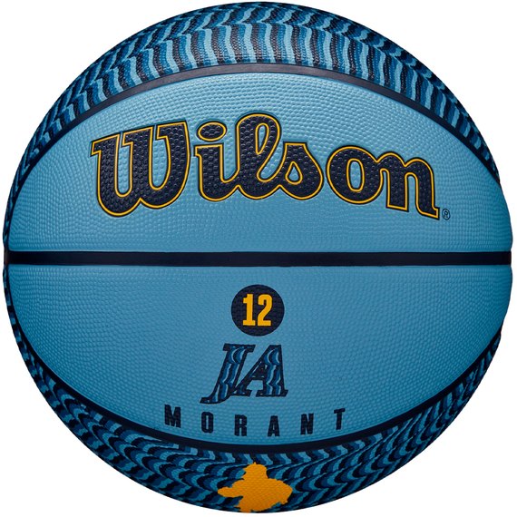 Мяч баскетбольный Wilson NBA Player Icon Outdoor BSKT Morant size 7 (WZ4016901XB7)