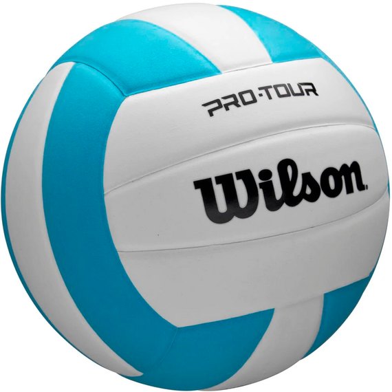 М'яч волейбольний Wilson Pro Tour VB New Sky Blue/White OF size 5 (WV2000506XBOF)