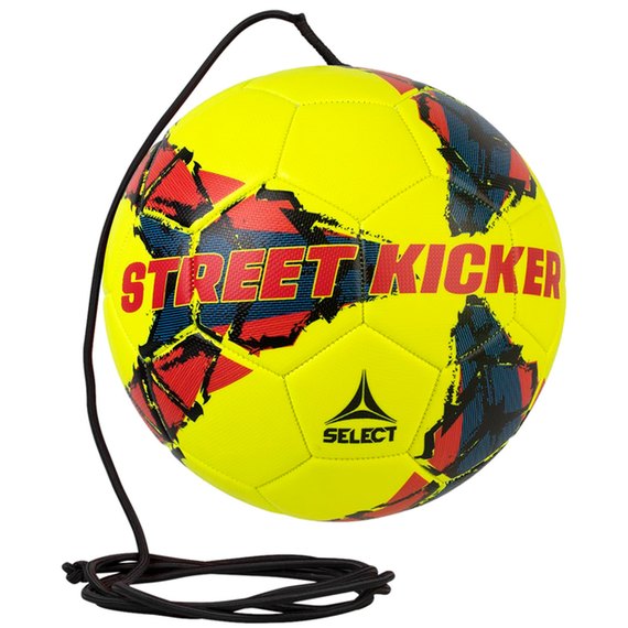 Мяч футбольный тренажер Select Street Kicker v24 желтый size 4 (389482-555)