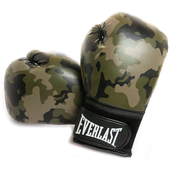 Боксерські рукавички Everlast Spark Training Gloves чорний/коричневий 10 унц (P00002413)