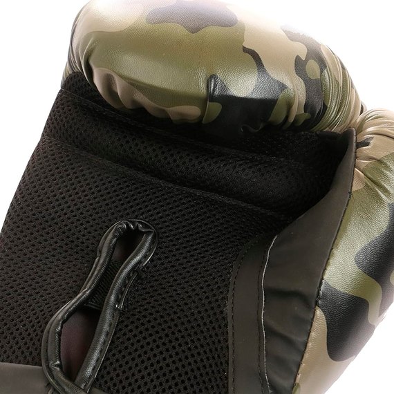 Боксерские перчатки Everlast Spark Training Gloves черный/коричневый 16 унц (P00002416)