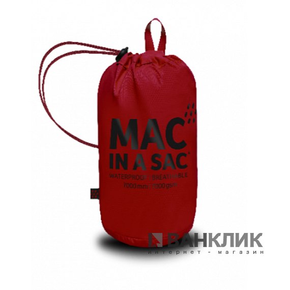 Мембранная куртка Mac in a Sac Origin adult Lava red Y LAVRE M