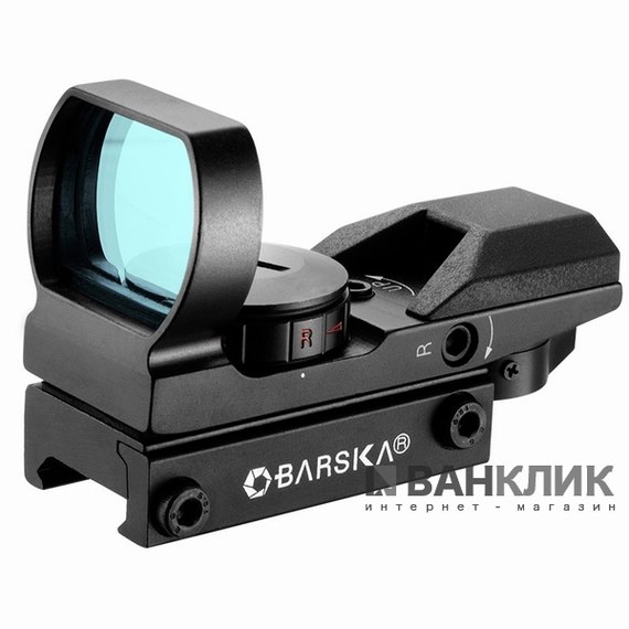 Прицел коллиматорный Barska Multi Reticle 1x (Red/Green) 914803