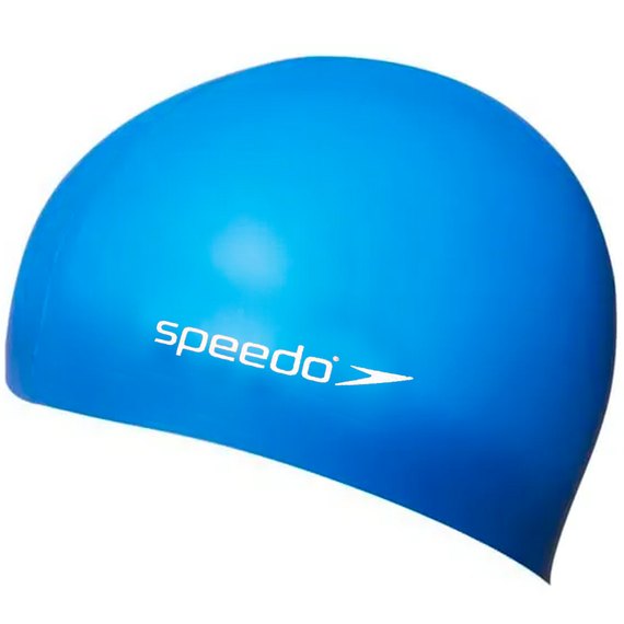 Шапочка для плавання Speedo Flat Silicone Cap Team JU дитяча, синя (8-709931959-3)