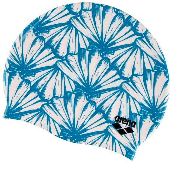 Шапочка для плавання Arena Print 2 доросла, мультиколор (1E368-223)