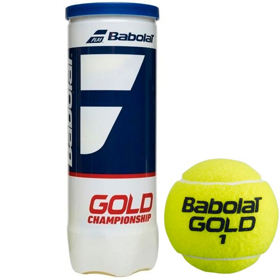 М'ячі для великого тенісу Babolat Gold Championship 3 шт/уп (501084-113y)