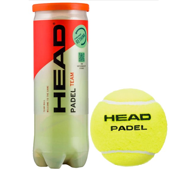 Мячи для падел тенниса Head Padel Team 3 шт/уп (575651)