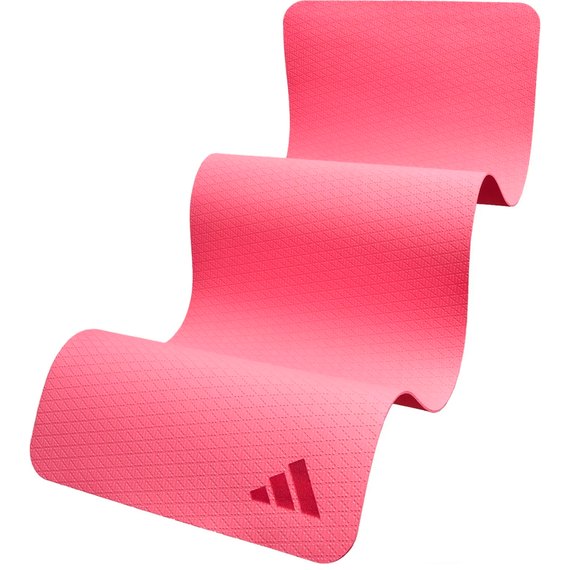 Коврик для йоги Adidas Yoga Mat розовый 176х61х0.4 см (ADYG-10001PF), изображение 3
