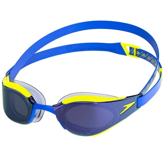 Очки для плавания Speedo FastSkin Hyper Elite Mirror взрослые, синие One Size (8-1281818575)