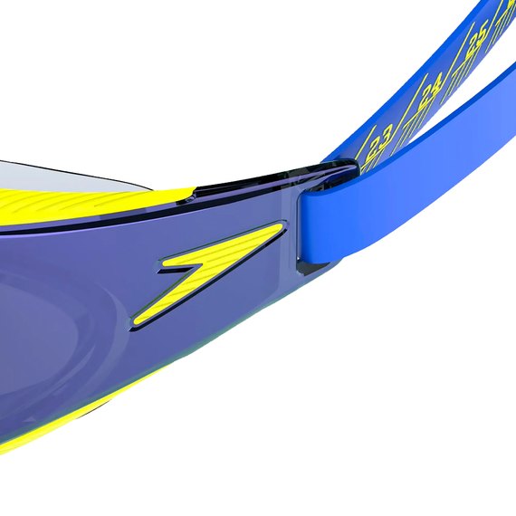 Очки для плавания Speedo FastSkin Hyper Elite Mirror взрослые, синие One Size (8-1281818575), изображение 4