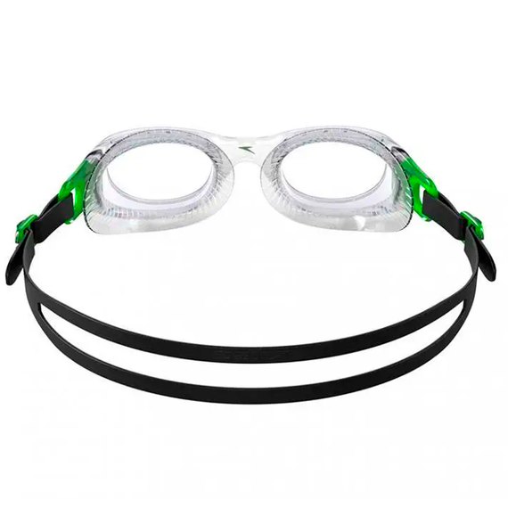 Очки для плавания Speedo Futura Classic AU взрослые, зеленый/прозрачный OSFM (8-10898B568), изображение 2