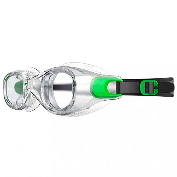 Очки для плавания Speedo Futura Classic AU взрослые, зеленый/прозрачный OSFM (8-10898B568), изображение 3