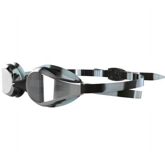 Окуляри для плавання Speedo Hyper Flyer Mirrored дитячі, чорний/сірий One Size (8-7750316040), Колір: Чорний, зображення 2