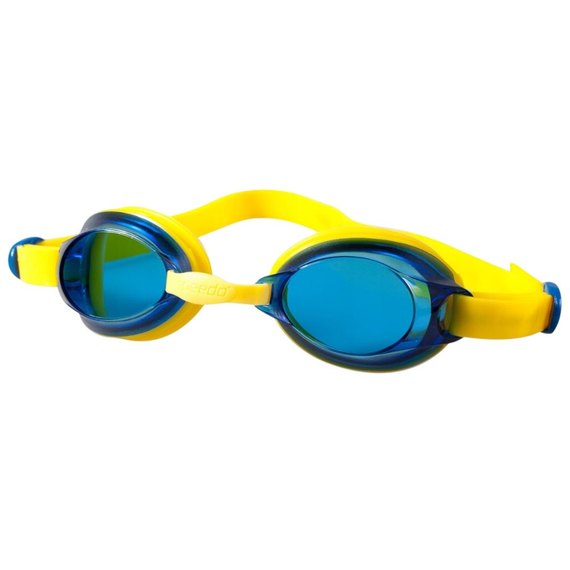Окуляри для плавання Speedo JET V2 GOG JU дитячі, жовтий/блакитний OSFM (8-09298B567), зображення 4