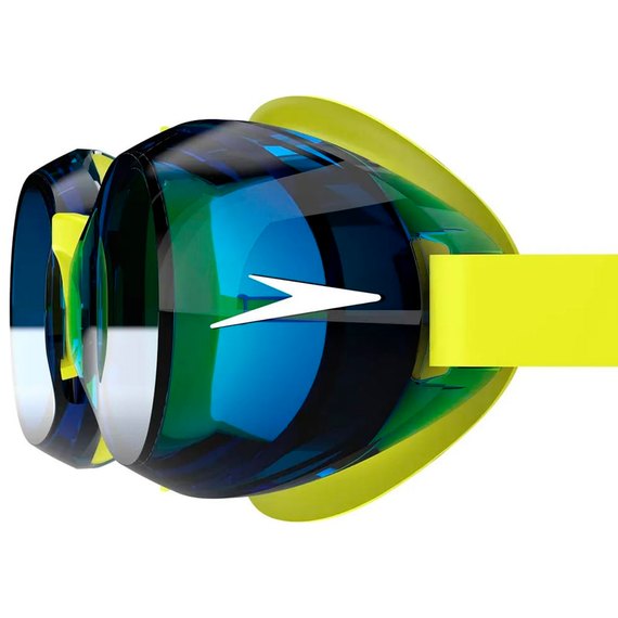 Окуляри для плавання Speedo Junior JET 2.0 дитячі, жовті One Size (8-00493502565), Колір: Жовтий, зображення 3