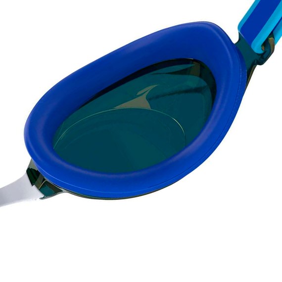 Очки для плавания Speedo Junior Vanquisher 3.0 Mirror детские, синие One Size (8-00475115334), изображение 4