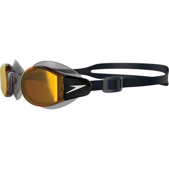 Очки для плавания Speedo Mariner Pro MIR GOG AU взрослые, черный/серый One Size (8-00237314554), Цвет : Чёрный, изображение 2