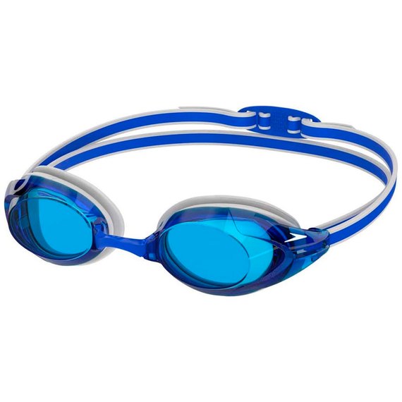 Очки для плавания Speedo Vanquisher 3.0 Mirrored взрослые, синие One Size (8-00473510729), Цвет : Белый/Синий