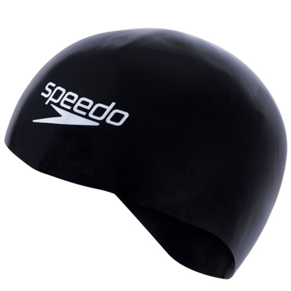 Шапочка для плавания Speedo FastSkin Cap AU взрослая, черная S (8-082163503), Размер: S (52-56см)