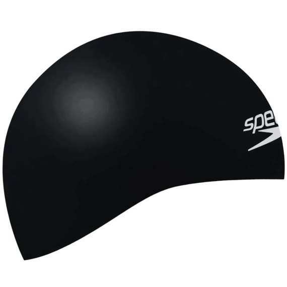 Шапочка для плавания Speedo FastSkin Cap AU взрослая, черная M (8-082163503), Размер: M (56-58см), изображение 2