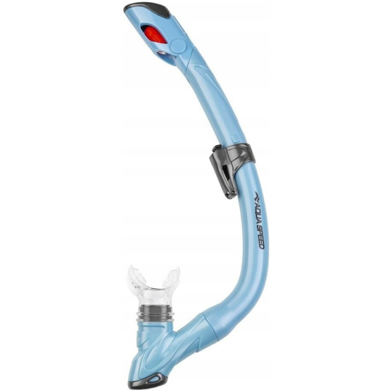 Маска и трубка для плавания Aqua Speed Aura + EVO 9945 голубой, детская One Size (605-02), Цвет : Голубой, изображение 3